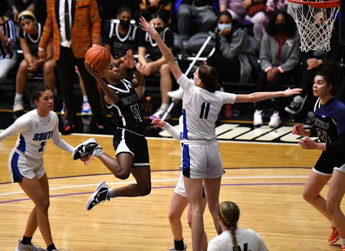 Benson South Medford girls basketball Taylor Balkom 32